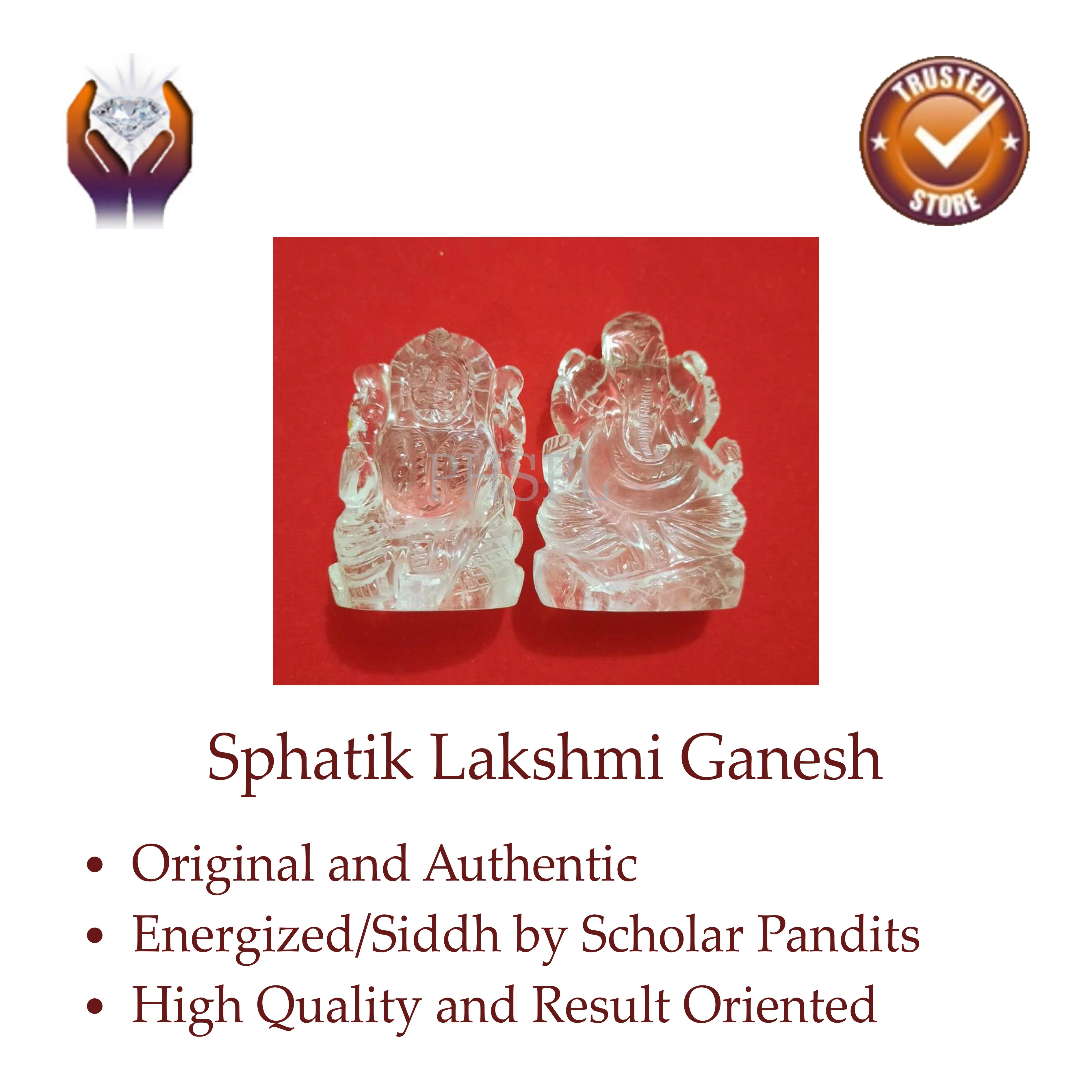 Sphatik Lakshmi Ganesh Benefits