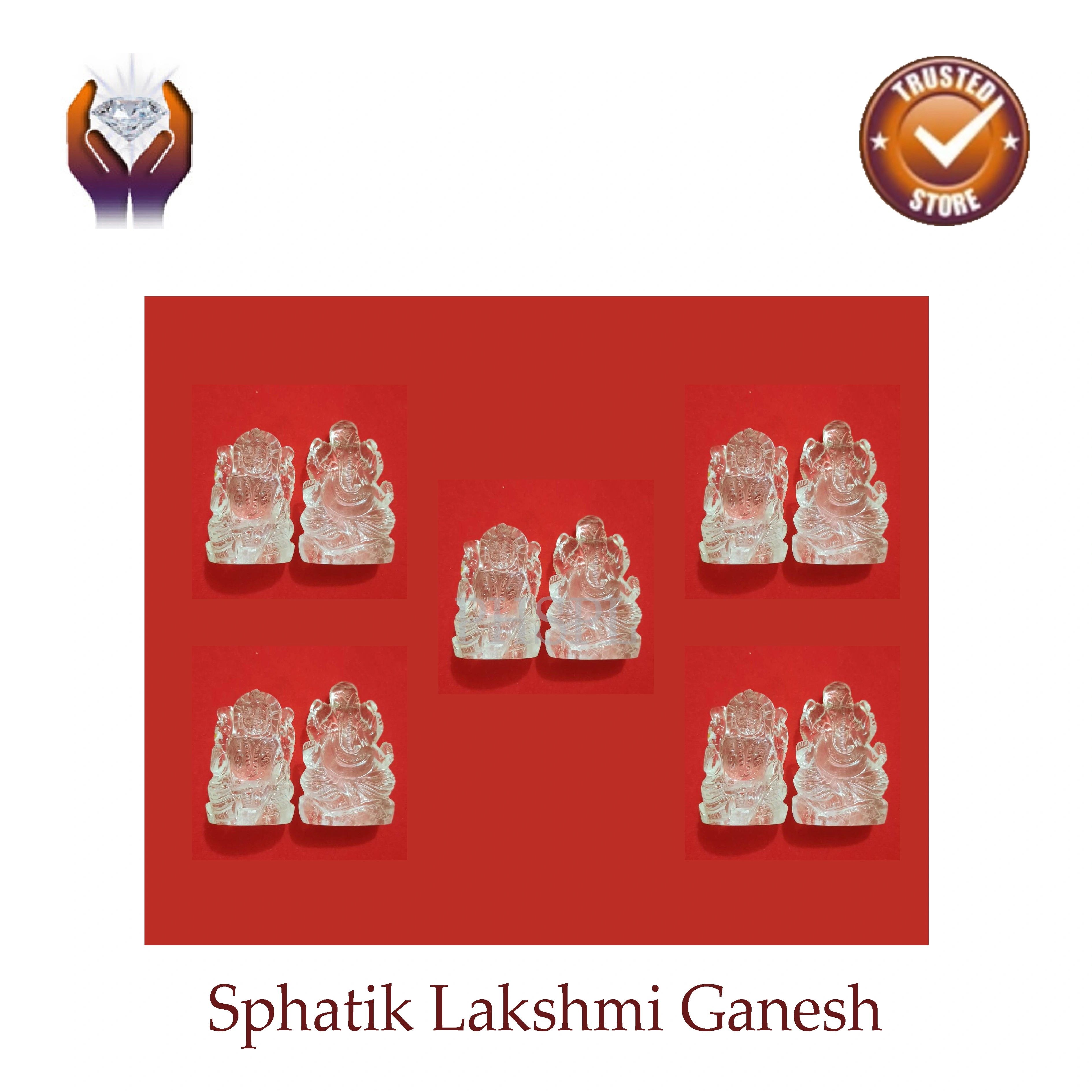 Sphatik Lakshmi Ganesh