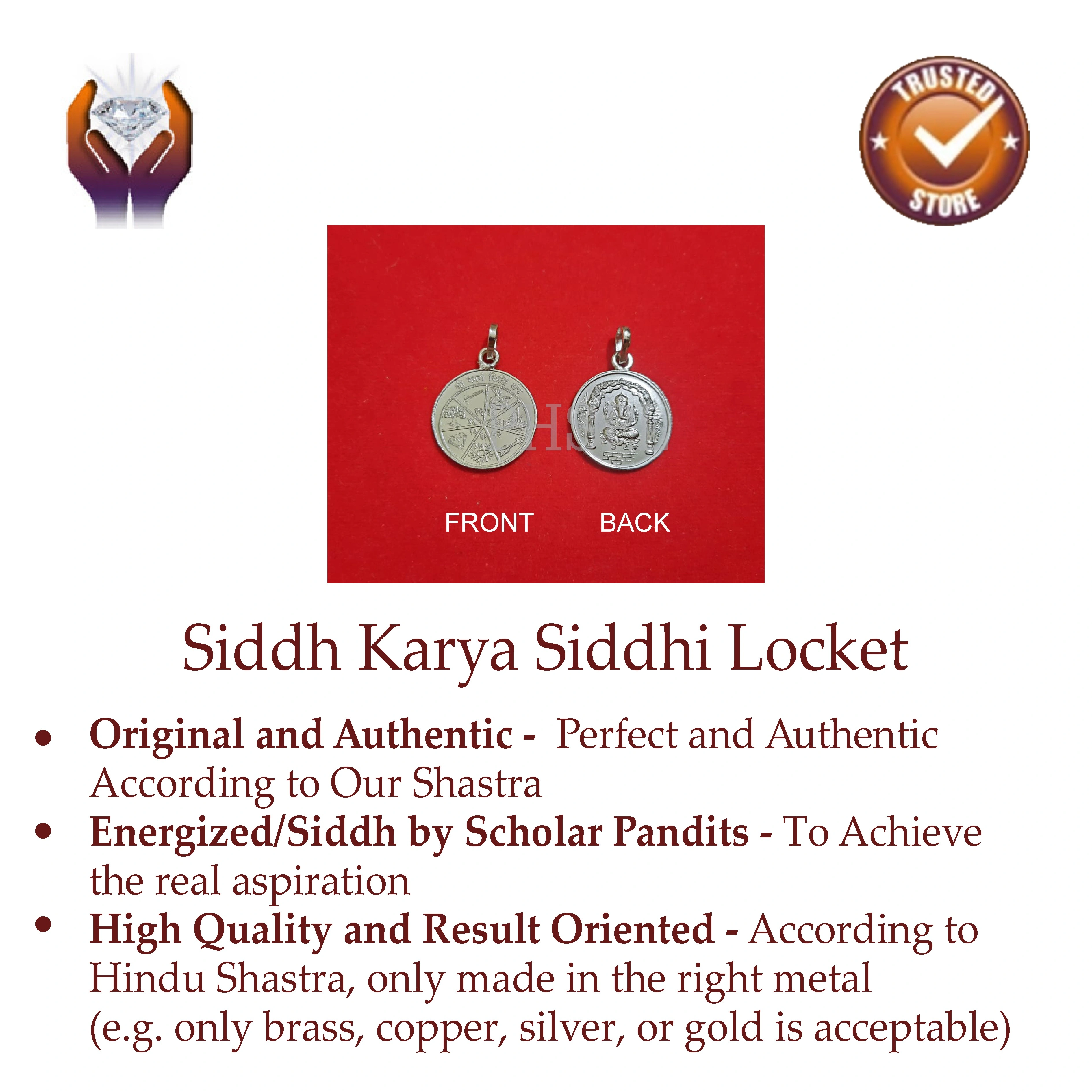 Karya Siddhi Locket Benefits