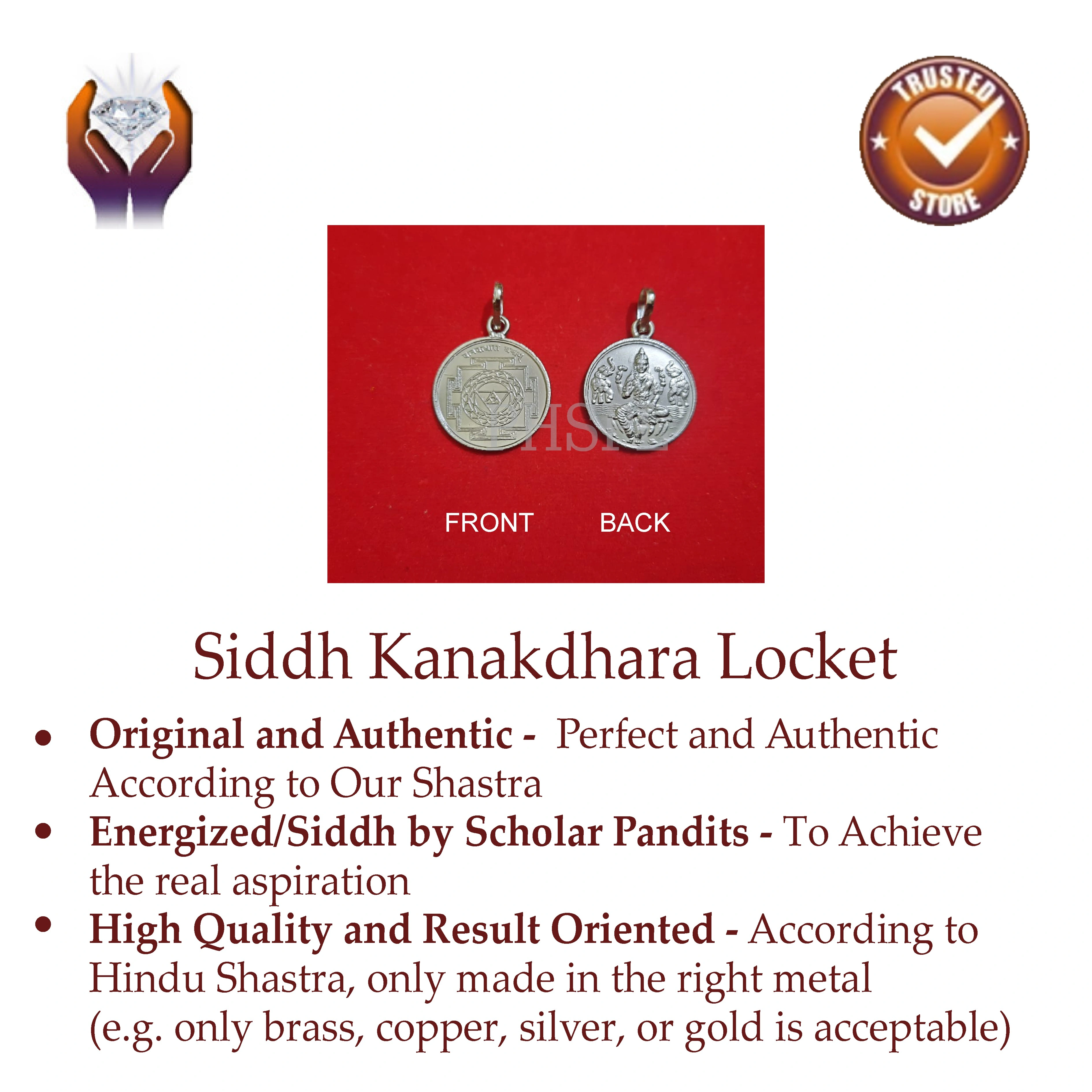 Kanakdhara Locket Benefits