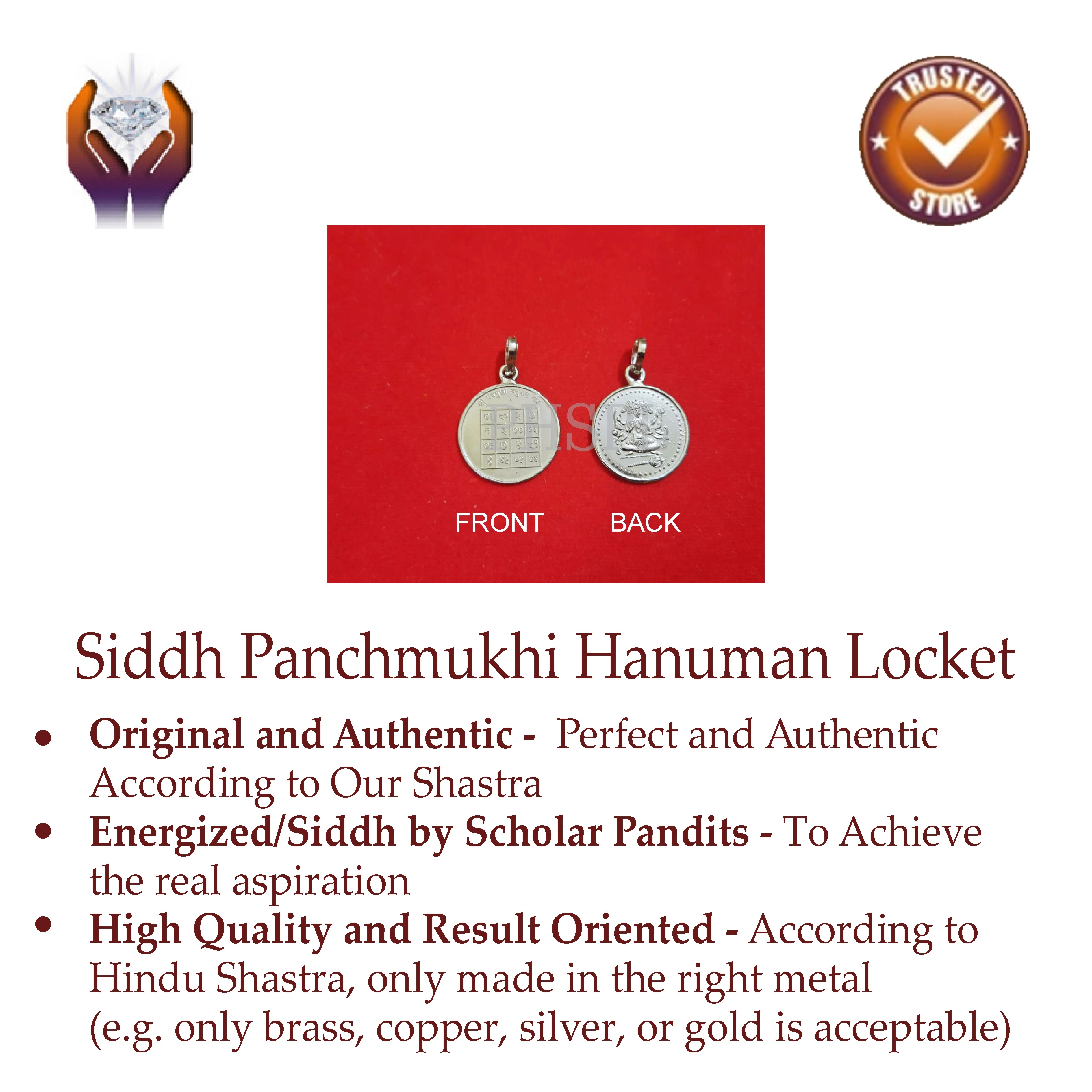 Panchmukhi Hanuman Locket Benefits