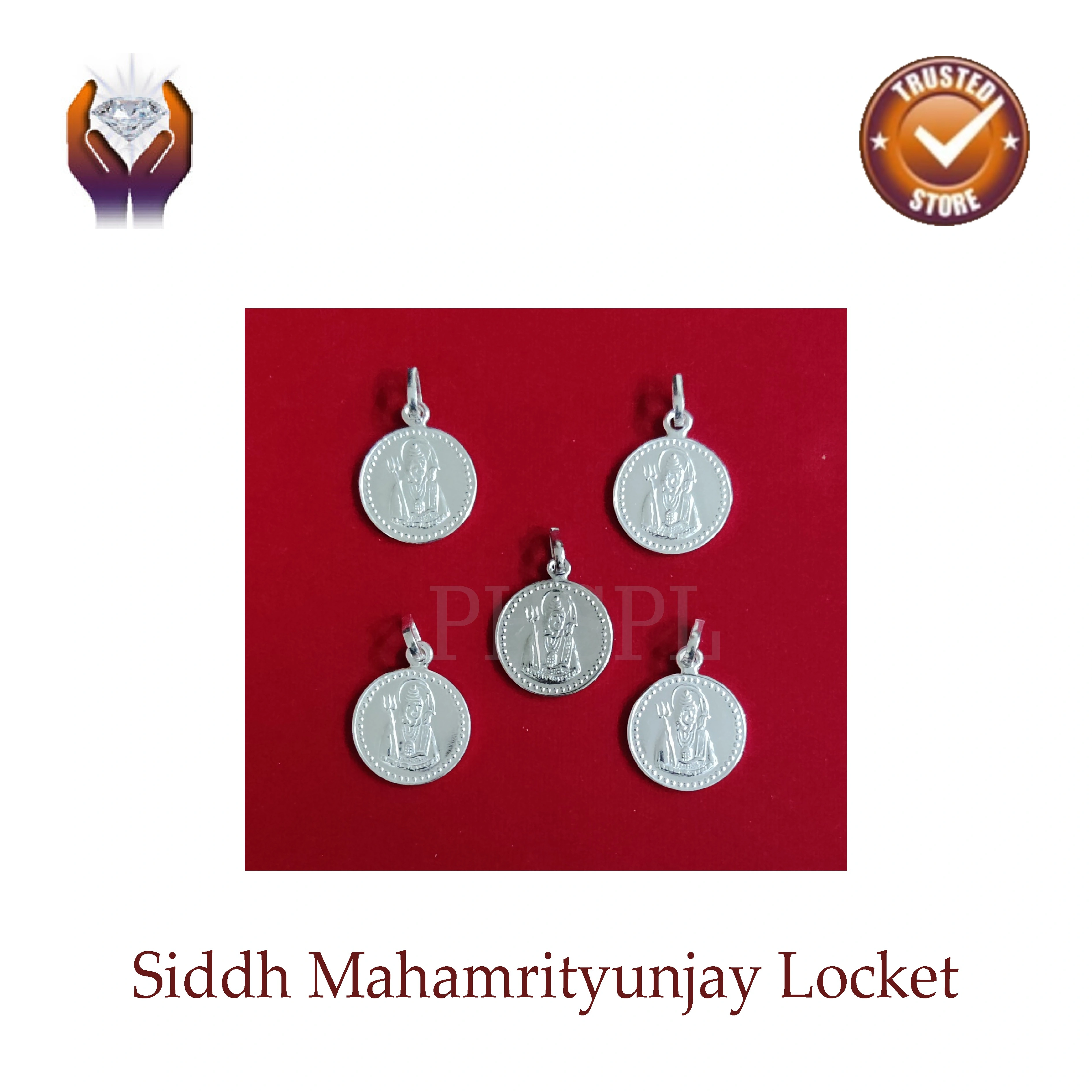 Maha Mrityunjay Yantra Silver Locket