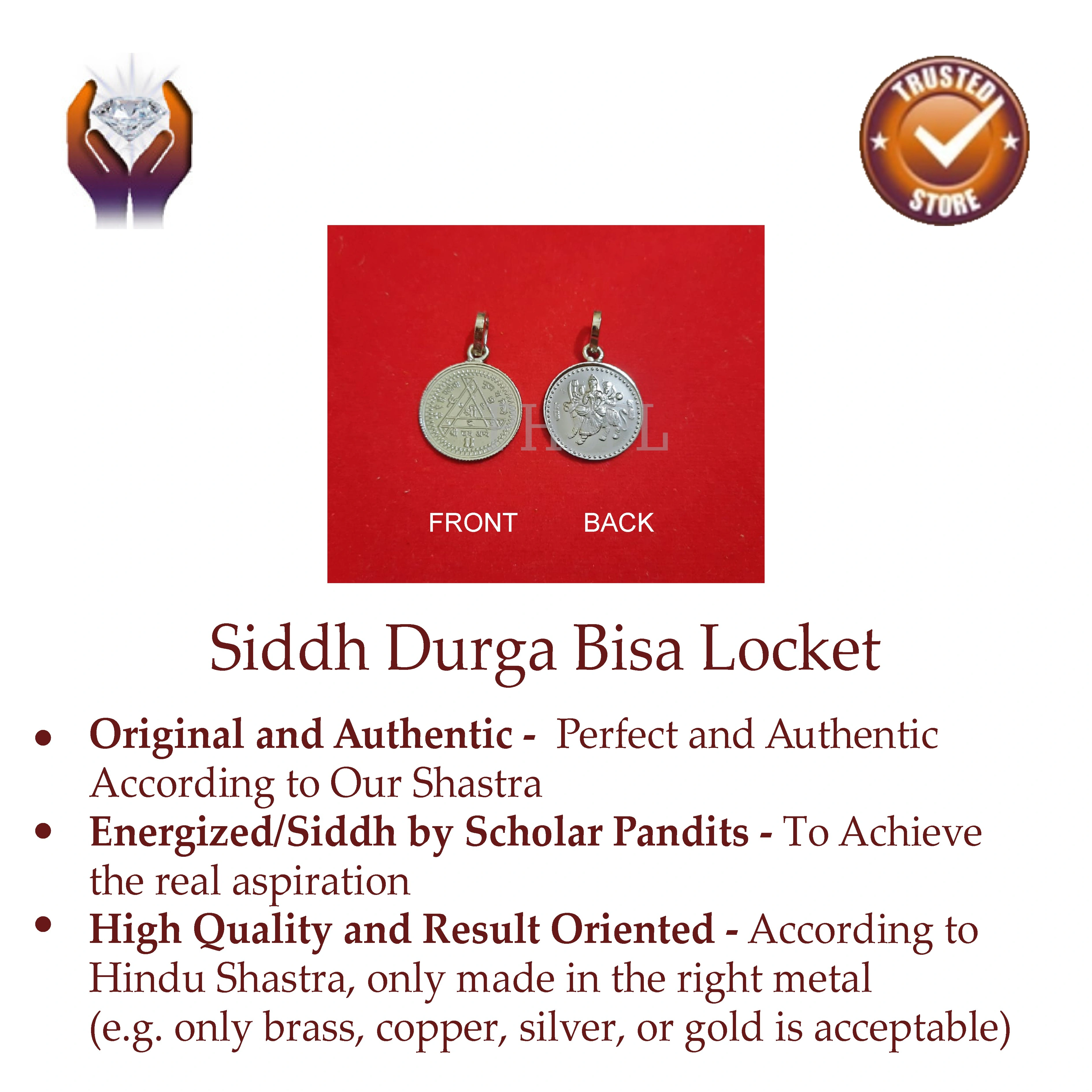 Durga Bisa Locket Benefits