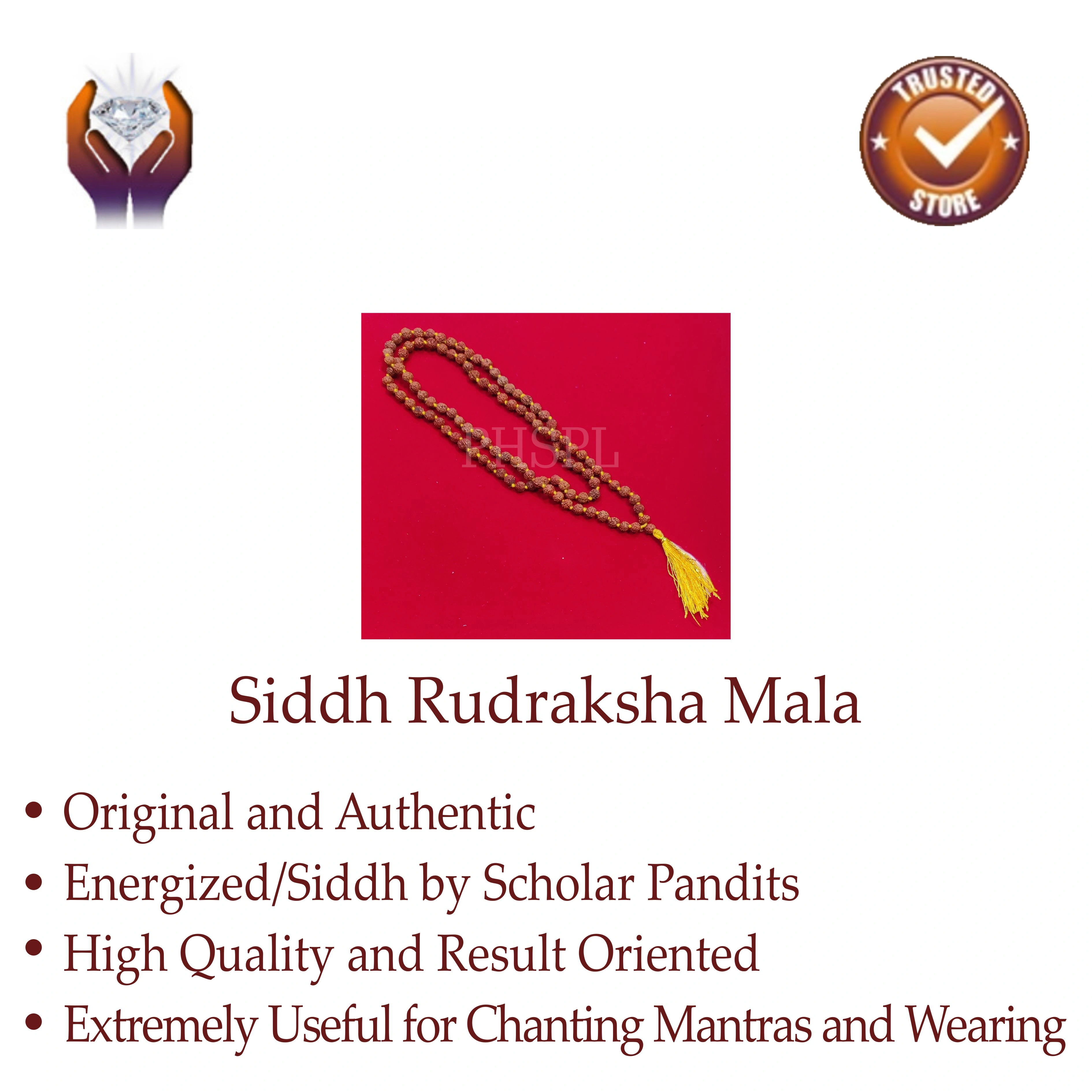 Rudraksha Mala Beads