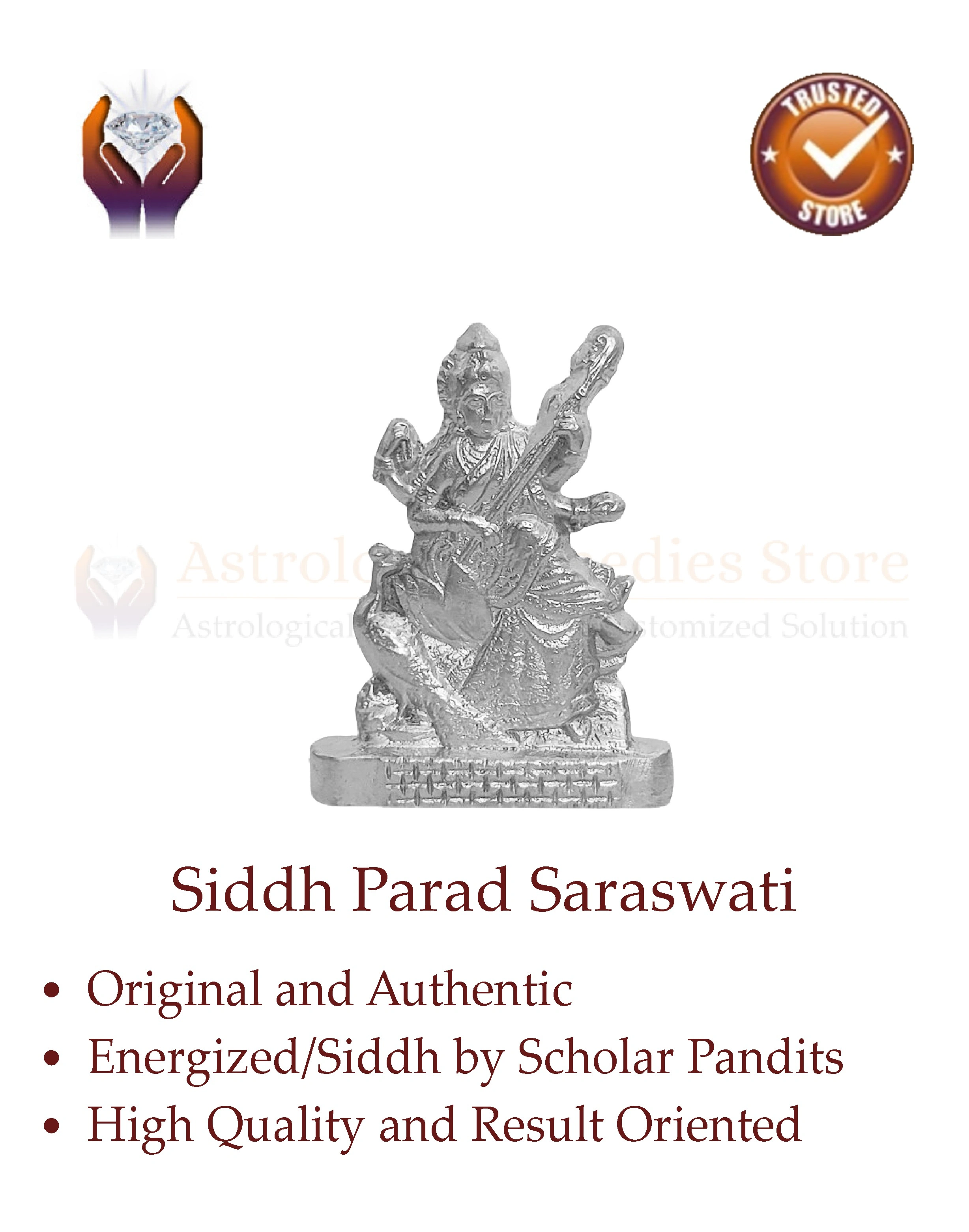 Parad Saraswati Benefits