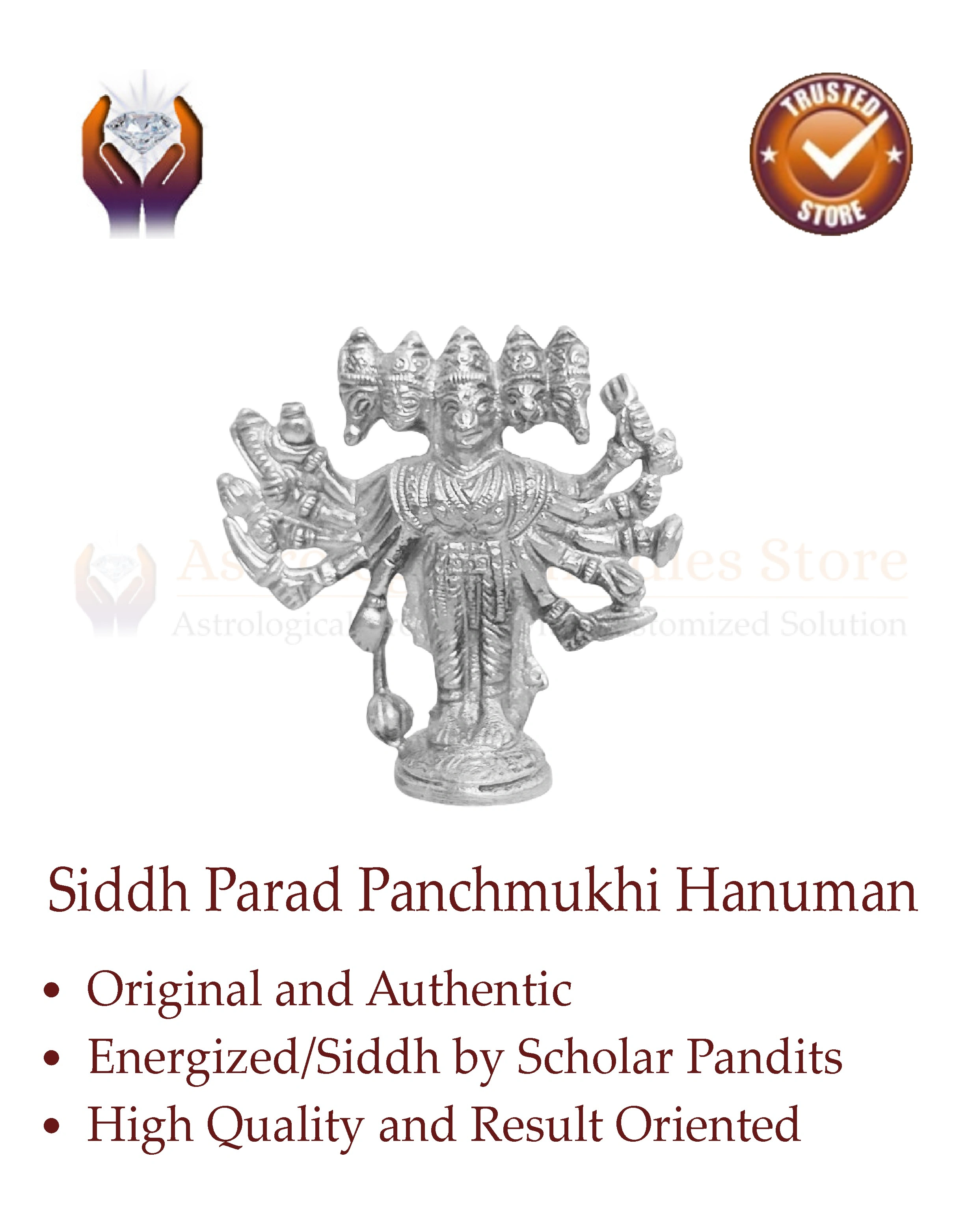 Parad Panchmukhi Hanuman Benefits