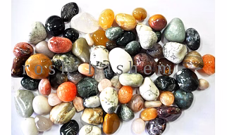 Assorted Agates and Jaspers - Garden mix