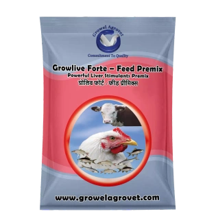 Aquacultures, Animals And Poultry : Growlive Forte – Feed Premix: Liver Stimulants Feed Premix .