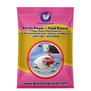 Aquacultures, Animals And Birds : Amino Power- Feed Premix: A Super Power Feed Premix With 46 Amino Acids, Vitamins And Minerals