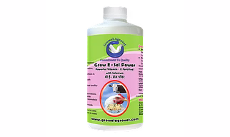 Birds and Animals : Grow E-Sel Power – Vitamin E Fortified With Selenium.