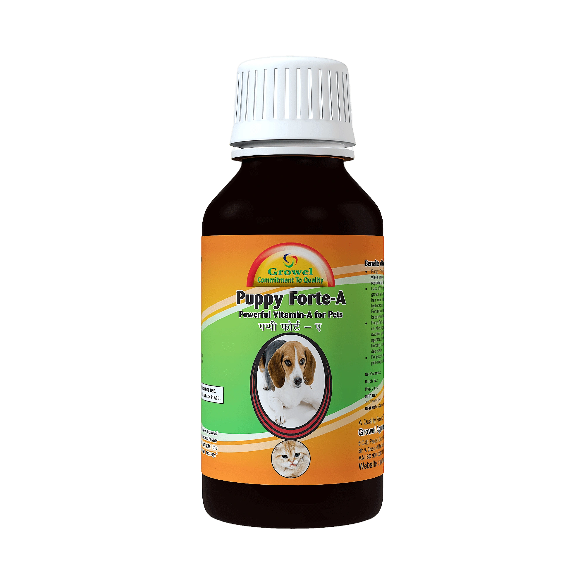 Dog And Cat : Puppy Forte-A:  An Essential Vitamin-A-200 ml-1