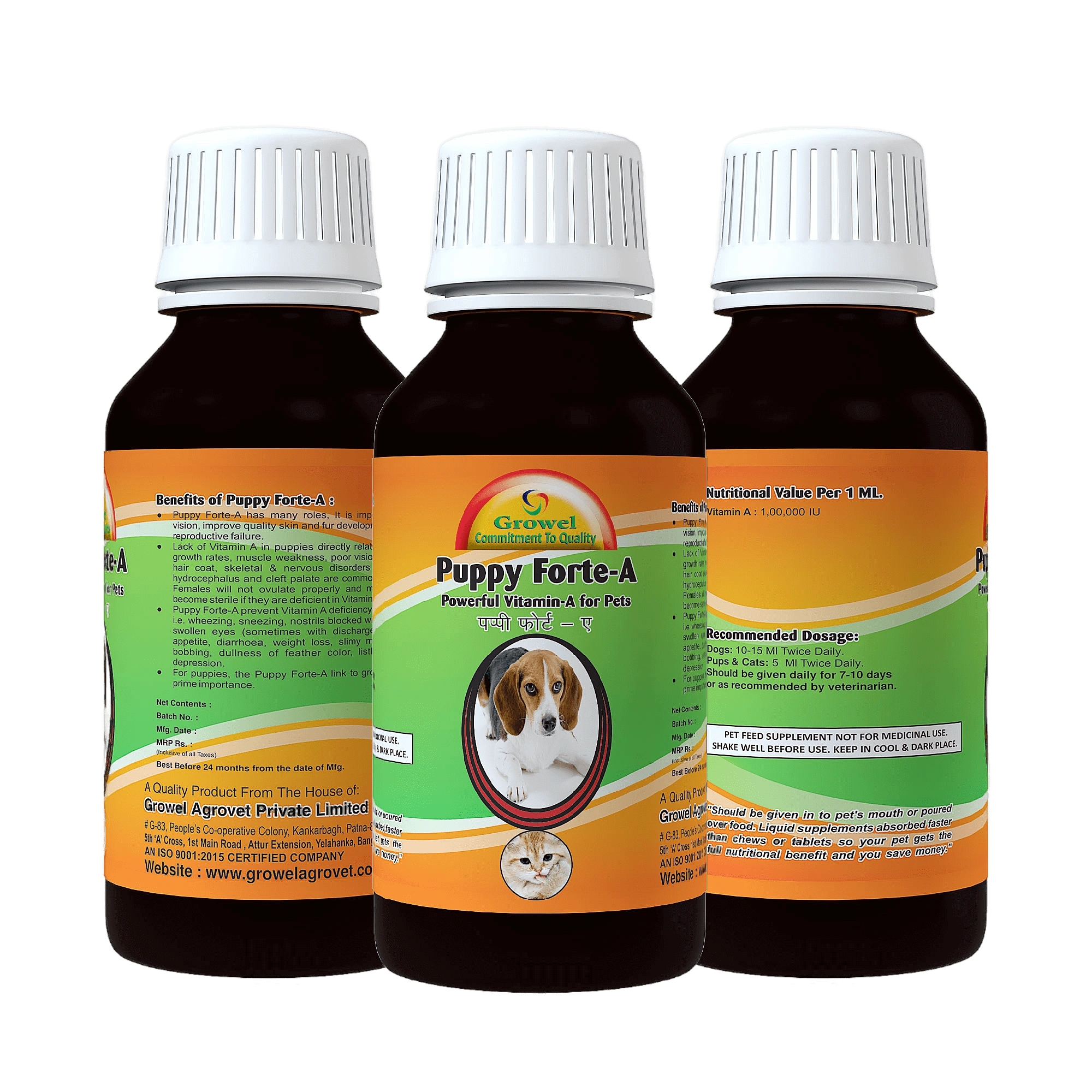 Dog And Cat : Puppy Forte-A:  An Essential Vitamin-A-200 ml-2