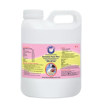 Poultry : Growmin Forte Plus – Chelated Minerals Supplements