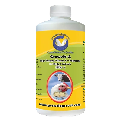 Poultry : Growvit-A – High Potency Vitamin- A Palmitate