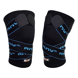 RNV 842-A Knee Support (Black) – With Strap