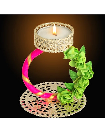 Ring T-light Holders - COLOUR-RCSTL