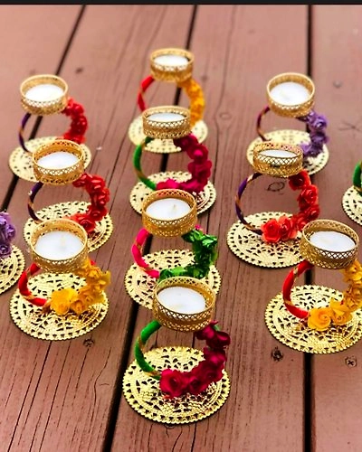 Ring T-light Holders - COLOUR-1