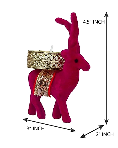 Christmas Reindeer Tealight Holder-2