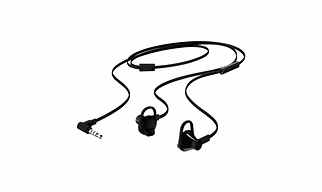 HP Earbuds Black Headset 150