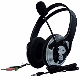 hp headphone with microphone (b4b09pa)