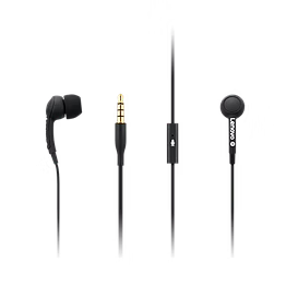 lenovo 100 in-ear headphones (black)-gxd0s50936