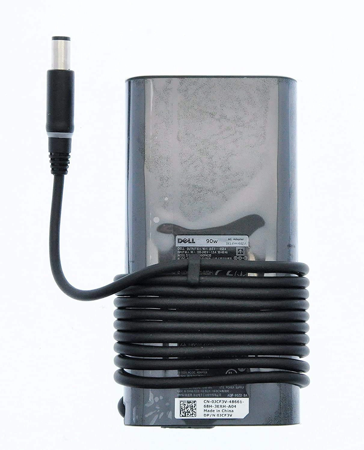 Dell Original 5GT3K 90W 19.5V 7.4mm Slim AC Laptop Adapter Charger (Black)-2