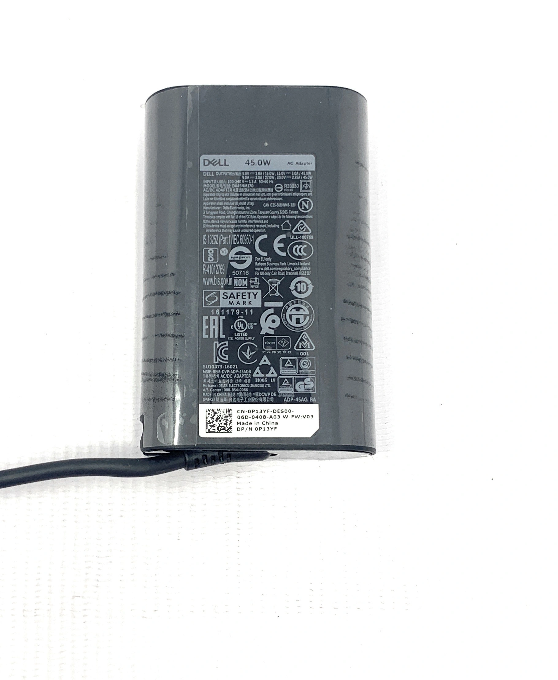 Dell Original 45W Type C Laptop Adapter Charger-4986