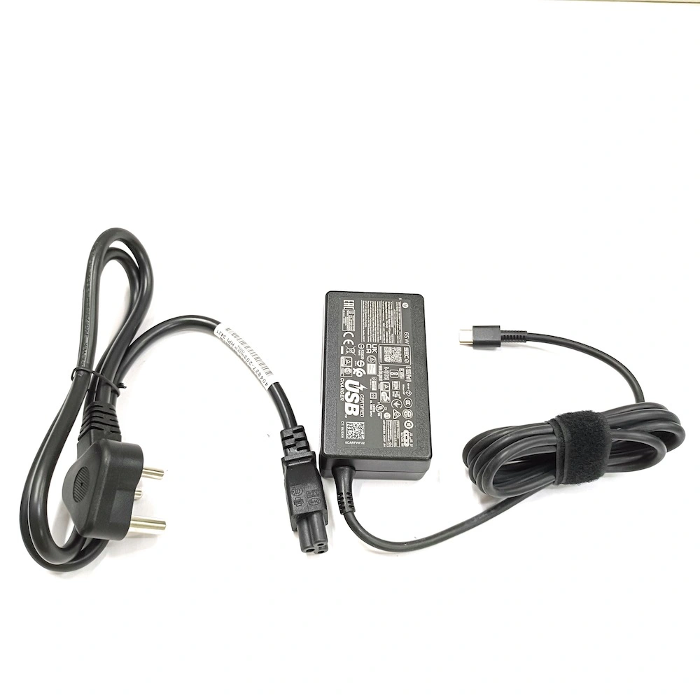 HP 65W TYPE C LC Power Adapter for Elite X2 1012 G2, EliteBook x360 1030 G2 Series-1P3K6AA-1