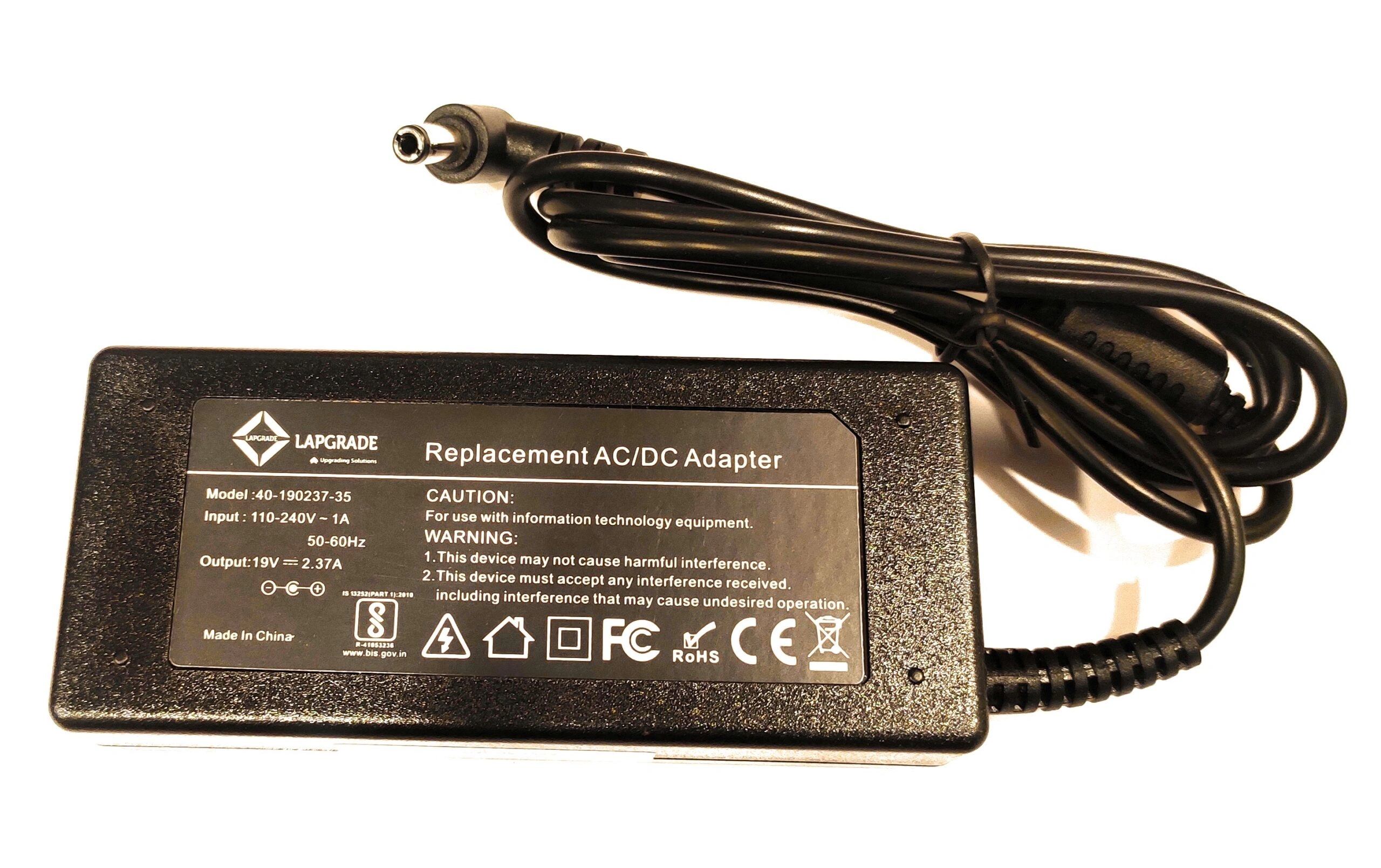 Lapgrade Charger for Asus 19V 2.37A 45W 5.5*2.5mm-1