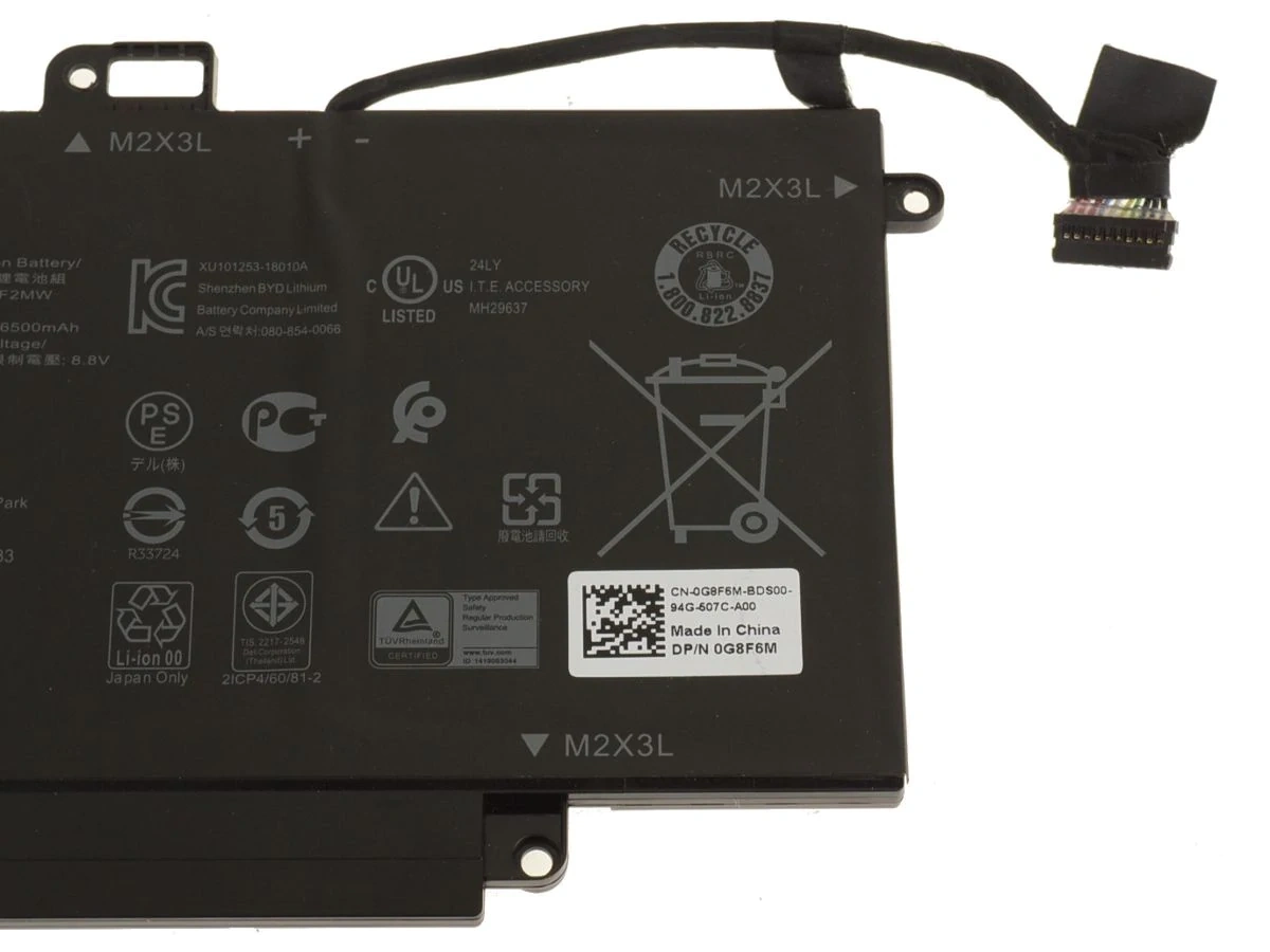 Dell Latitude 7400 2-in-1 4 cell 52 whr Battery-85XM8/CHWV6/NF2MW/G8F6M-2