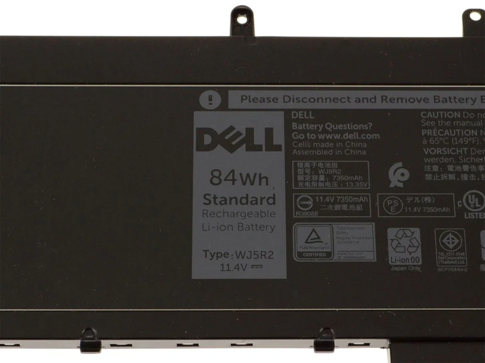 Dell Original 6 Cell 11.4V 84WHr Laptop Battery for Precision 3510 Latitude E5570-1