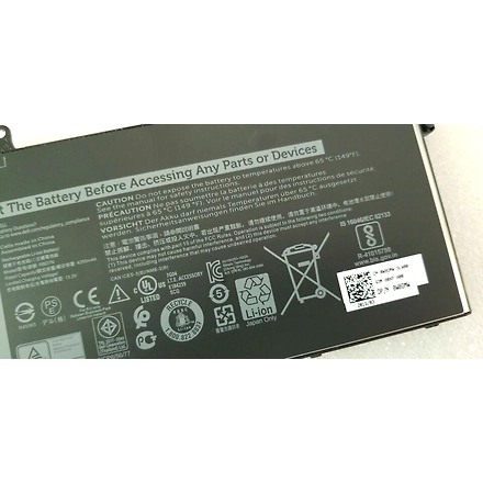 Dell Original 3 Cell 11.4V 51WHr Laptop Battery for Latitude 5400 Precision 3540-1