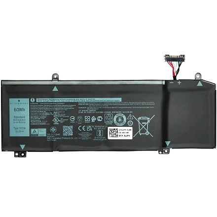 Dell Original 4 Cell 15.2V 60WHr Laptop Battery for Alienware M15 M17 R3 Precision 5550-7416