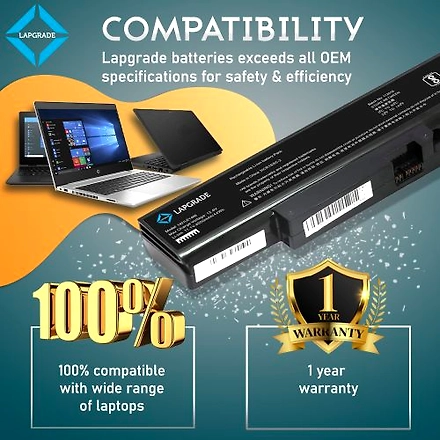 Lapgrade Battery for Lenovo Ideapad Y460 Y560 B560 Series-3