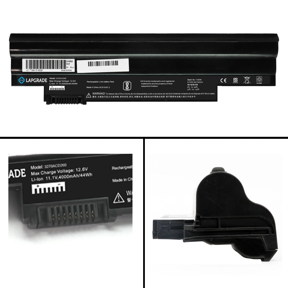 Lapgrade Battery for Acer Aspire One D255 D260 Happy2 Series-3270