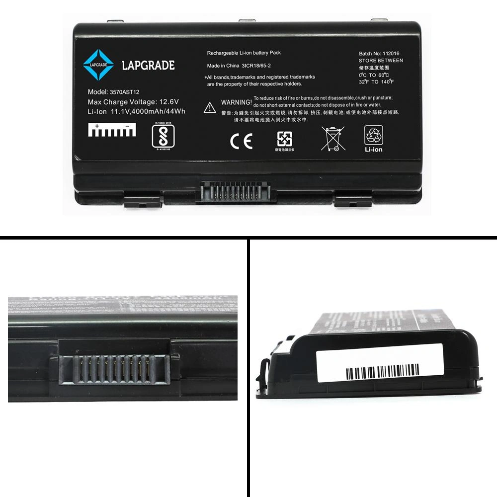 Lapgrade Battery for Asus A32-T12 Series-3570