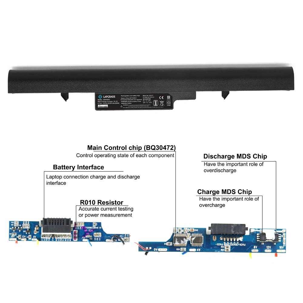 Lapgrade Battery for HP 500 520 Series-2