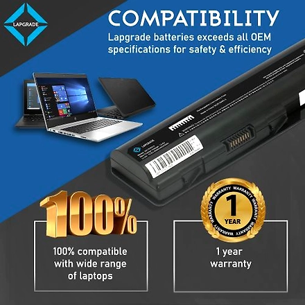 Lapgrade Battery for HP G60-200 HDX16 Series-4