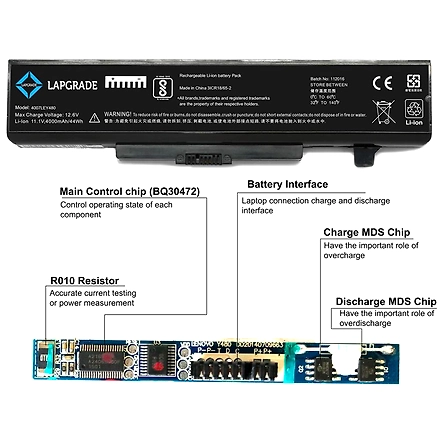 Lapgrade Battery for Lenovo Ideapad B480 B485 B490 Series-2