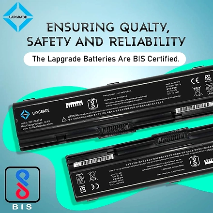 Lapgrade Battery for Toshiba Satellite A200 A205 A210 A215 A300 A305 A350 A355 Series-3