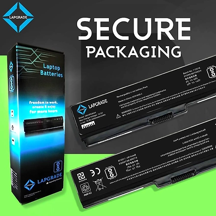 Lapgrade Battery for Toshiba Dynabook, Qosmio, Equium, Portege, Satellite Series-3