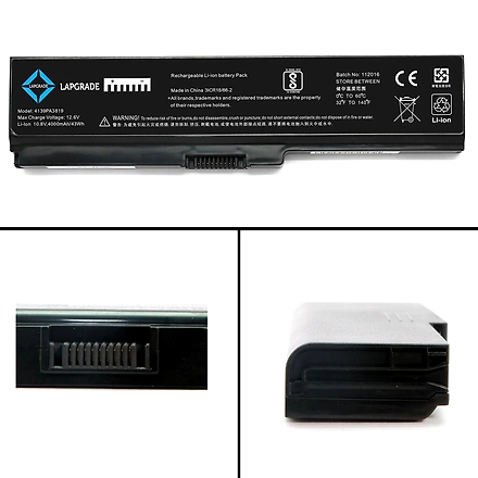 Lapgrade Battery for Toshiba Portege M800 M801 M802 M803 Series-4139