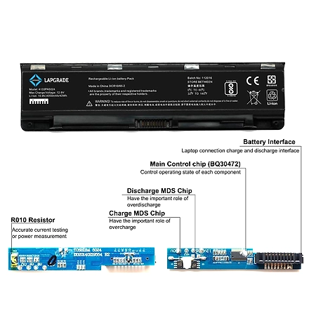 Lapgrade Battery for Toshiba Satelite C850 C800 C855 C870 Series-2