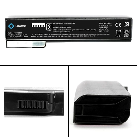 Lapgrade Battery for HP ProBook 6360B 6460B 6465B 6470B 6475B 6560B 6565B Series-1875