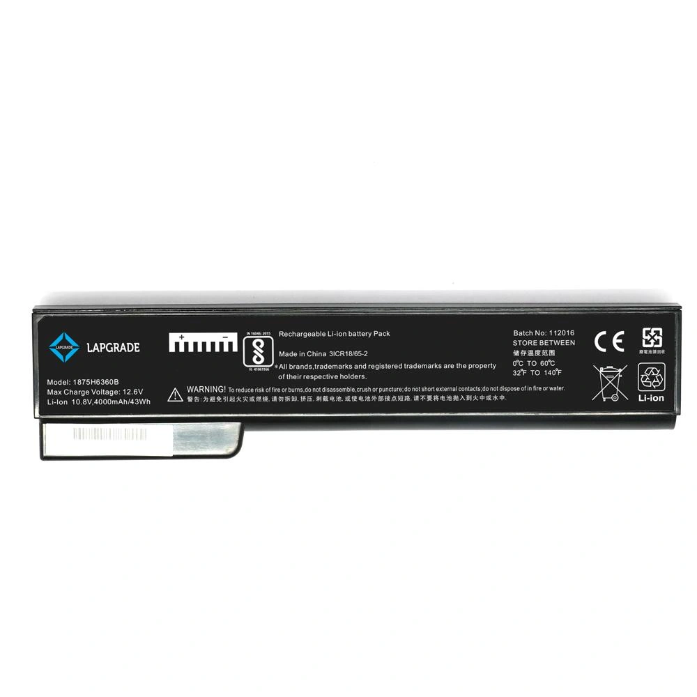 Lapgrade Battery for HP ProBook 6360B 6460B 6465B 6470B 6475B 6560B 6565B Series-1