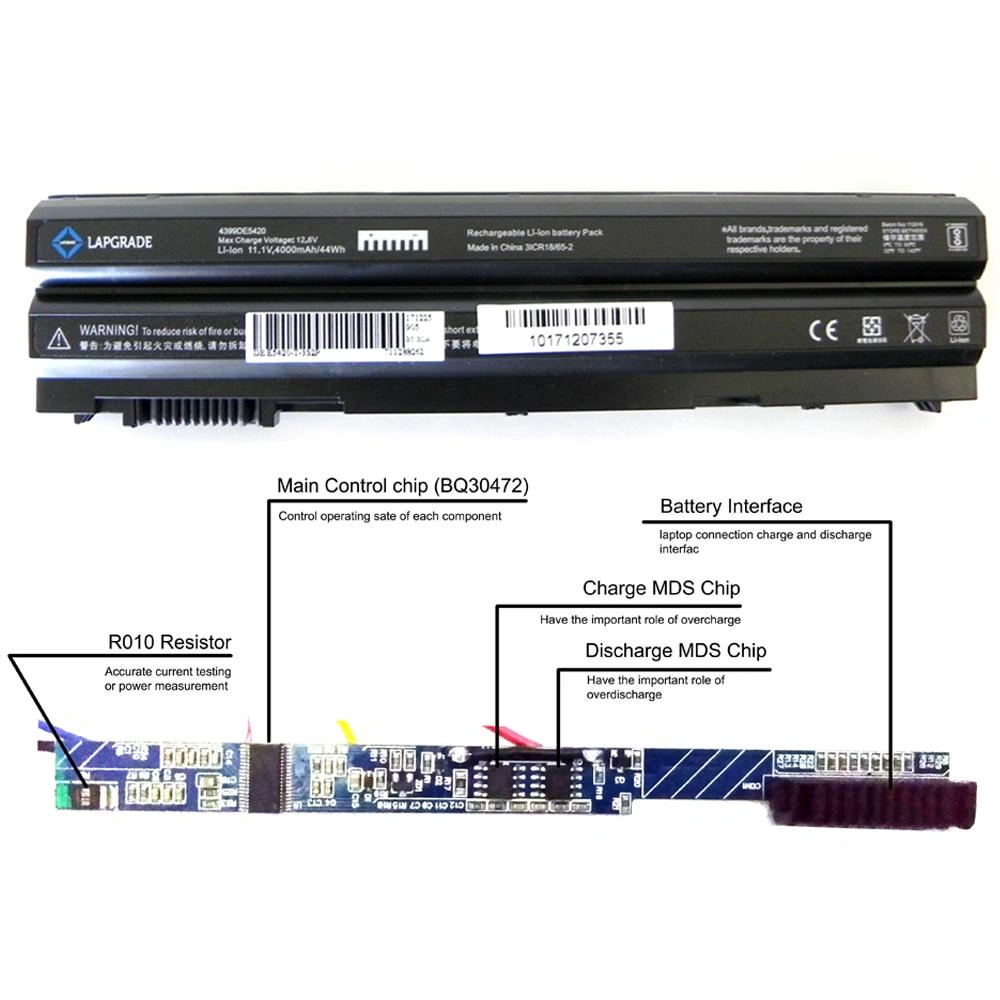 Lapgrade Battery for Dell Inspiron 15R (5520) 15R (7520) 17R (5720) 17R (7720) Series-2