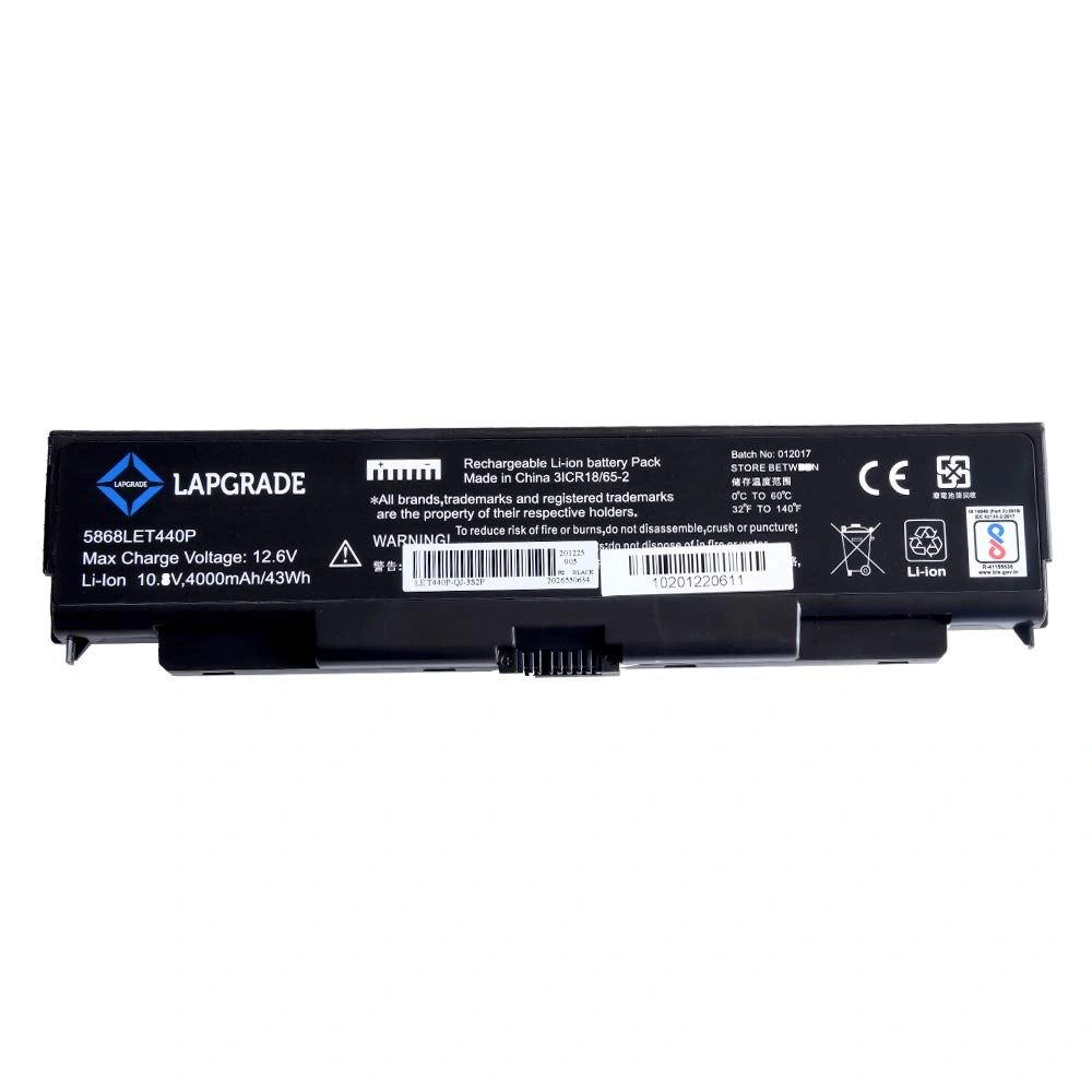 Lapgrade Battery For Lenovo Thinkpad L440 L540 Series(45N1158)-5868