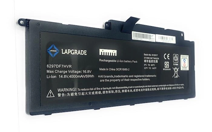 Lapgrade Battery For Dell Inspiron 15 7537 / Inspiron 17 7737 4-Cell Battery-F7HVR-6297