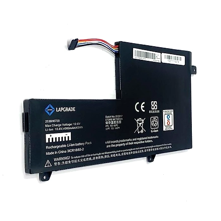 Lapgrade Battery for Lenovo Flex 3-1470 Flex 3-1570 Edge 2-1580 Series-L14L3P21-6643