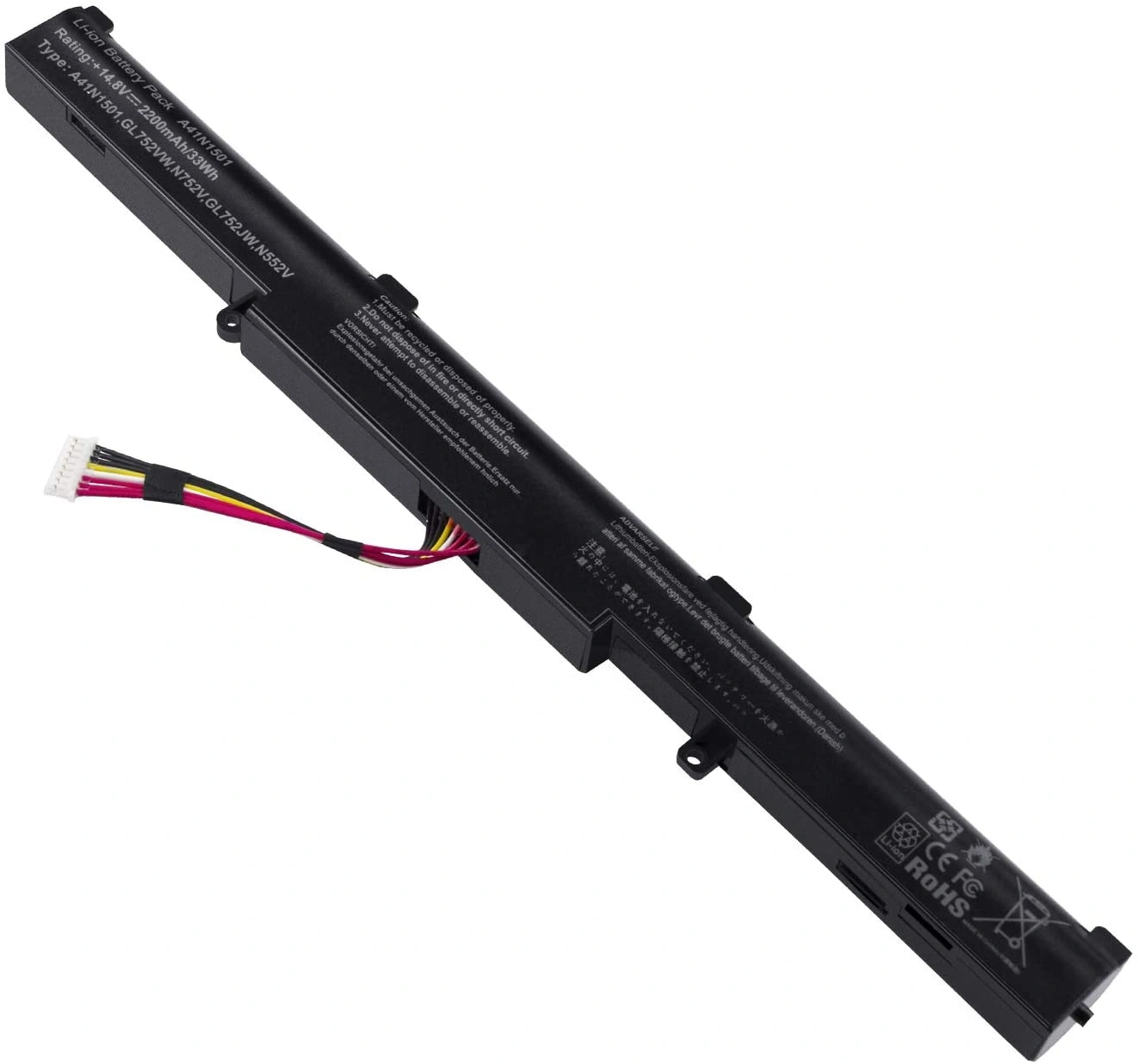 Lapgrade Battery for Asus A41-X550E Series-A41N1501-7099